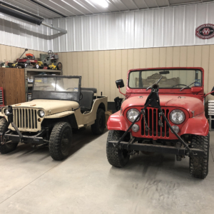 David Overland 1943 MB 1971 CJ 5