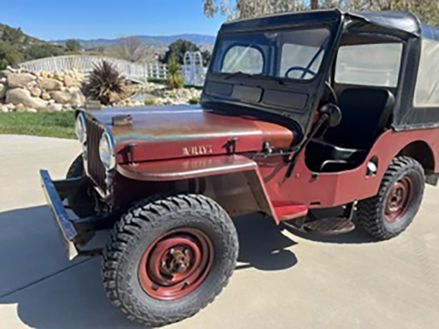 greg davis 1952 cj-3a