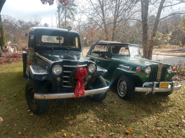 michael hagen 1949 willys jeepster 1951 pickup 3