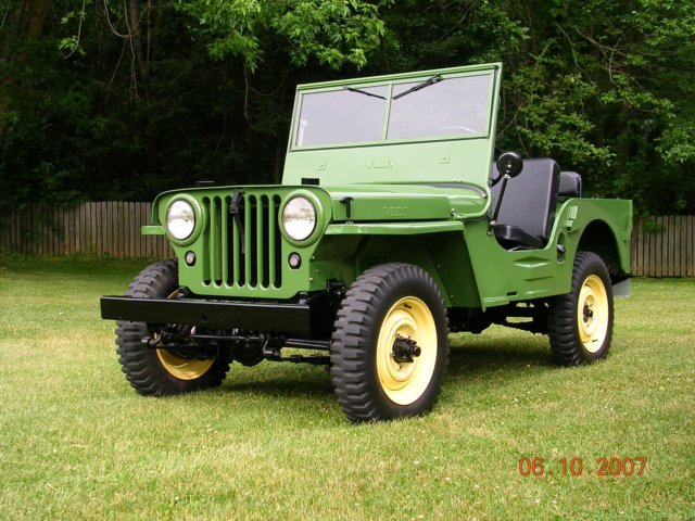 mike thomas 1946 cj-2a