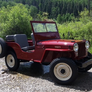 Mike Thomas 1948 CJ 2A 2