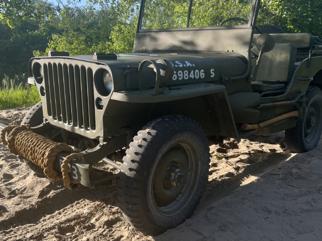 paul hubert 1945 willys mb