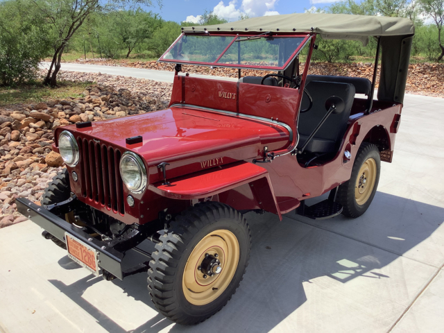 ray paradis 1947 cj-2a