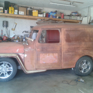 Rick Carol Brunner 1956 Panel Van 54268 2