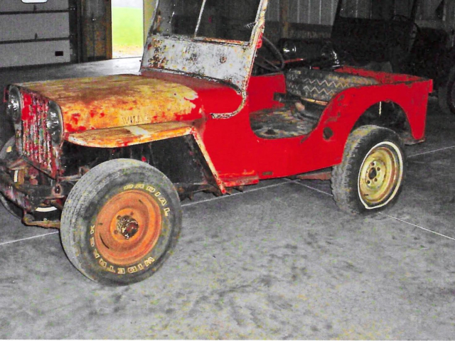 jeep # 1 before