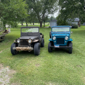 Ronald Douglas 52 CJ3A and 55 CJ3B 1