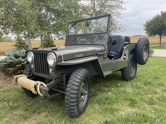 steve carr 1948 cj-2a
